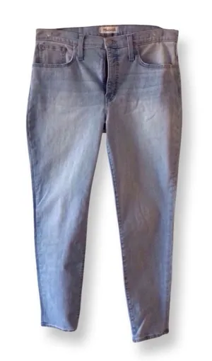 Madewell 9” Mid-Rise Skinny Crop Jeans – Asbury Wash – Size 31 thumbnail 1