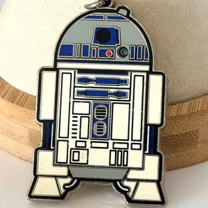 Star Wars R2-D2 Large Enamel Lucasfilm Licensed Pendant Charm thumbnail 2