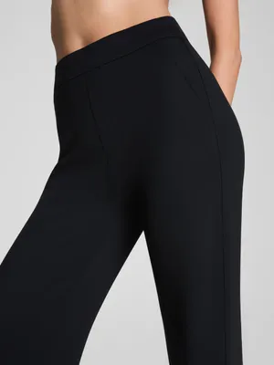 SPANX Super Smooth Perfect FitPonte Wide‎ Leg Pant in Black Size Extra Small thumbnail 4