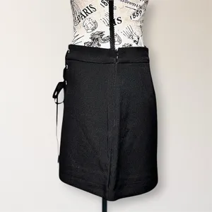 English Factory XS Black Lace Up Corset High Waist Skort Y2K Whimsigoth Witchy‎ thumbnail 8