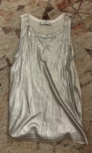 MNG Jeans silver tank thumbnail 1