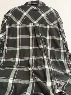 Legendary Whitetails Green and Black Plaid Flannel Button-Down Shirt thumbnail 5