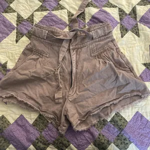 Free People Cargo Short With Button Waist And Tie Belt thumbnail 1
