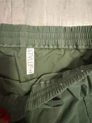 STYLUS Olive Green Mini Skirt with Cargo Pockets Size M thumbnail 4
