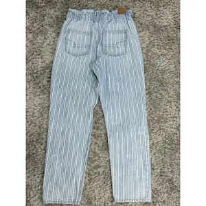 American Eagle Outfitters Women’s Mom Jeans Blue Indigo Stripe Size 10 Long thumbnail 6