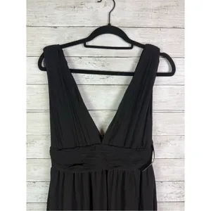 Lulus Heavenly Hues Black Maxi Dress Size XS thumbnail 4