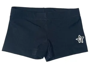 GK Elite Sportswear GK Stars Black Gymnastics Dance Shorts Adult Small Athletic thumbnail 1