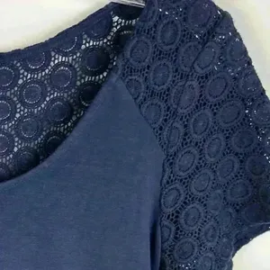 Tommy Bahama Women's Navy Blue Lace Dress‎ Swim Coverup Size Small thumbnail 9