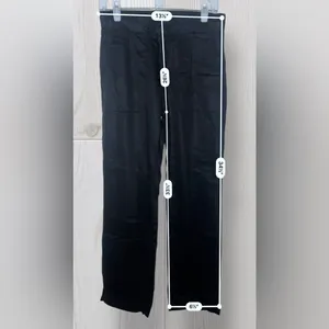 BUFFALO DAVID BITTON Women’s Black Casual Womens Pants with Drawstring thumbnail 2