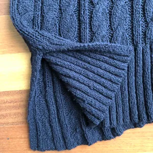 Free People Oversized Cabled Sweater thumbnail 11