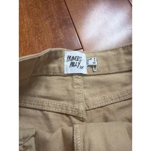 NWOT Princess Polly Denim Shorts‎ Womens Tan High Waisted Cotton Khaki 4 thumbnail 9