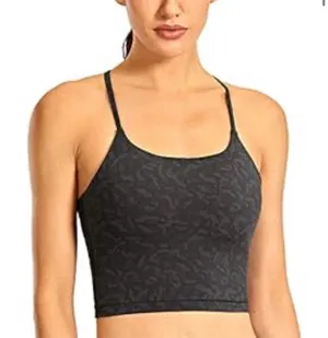 CRZ Yoga Longline Sports Crop Top thumbnail 1