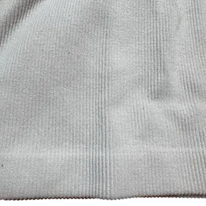 Abercrombie & Fitch Ribbed V-Neck Bralette Off-White Small thumbnail 6