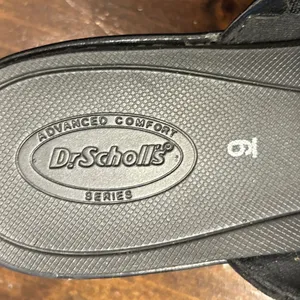 Dr. Scholl's Wedge Sandals 9 Black Advanced Comfort Summer Shoes Orthopedic thumbnail 9