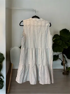 Cupshe NWT Striped Sleeveless Dress Large thumbnail 2