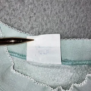 90s Artisans Cabelas Loon Embroidered Sweatshirt XL Grandmacore Mint Green USA thumbnail 13