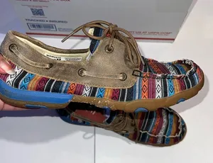 Twisted X Multicolor Patterned Boat Shoes 8.5
Sarape thumbnail 3