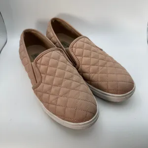 Steve‎ Madden ECNTRCQT Quilted Blush Pink Slip On Sneakers Women's Size 7.5M thumbnail 3