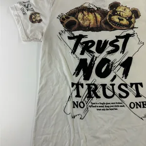 Fresh Laundry White Graphic Tee Size L thumbnail 8