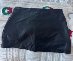 Sky to Moon leather mini skirt thumbnail 1