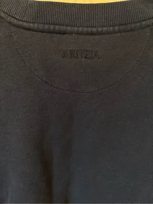 Aritzia Cozy Sweatfleece Perfect Fit Crew Sweatshirt Size XS in Admiral Navy thumbnail 5