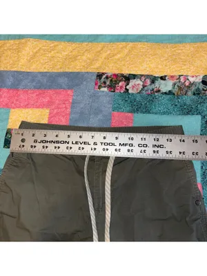 Vuori $98 Ripstop Wideleg Woman’s S Olive Green Elastic Waist Pants thumbnail 8