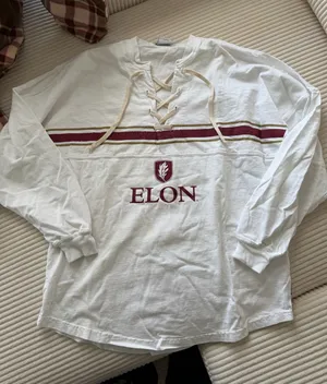Elon university long sleeve spirit jersey thumbnail 1