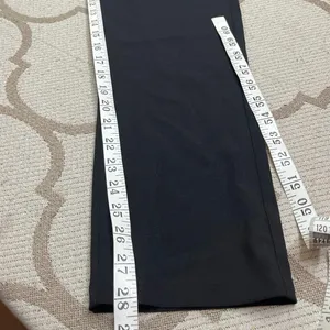 Lulus Kick It Black High-Waisted Trouser Pants Pleated Side Zip, Size Medium thumbnail 12