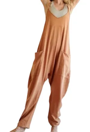 Free People FP Movement Hot Shot One Piece Romper Jumpsuit Toasted Coconut Sz XS thumbnail 1