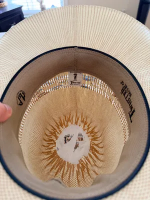 straw cowboy hat Tan thumbnail 3