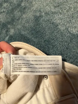Abercrombie & Fitch The 90's Straight Ultra High Rise Off White Denim Jeans 10 thumbnail 4