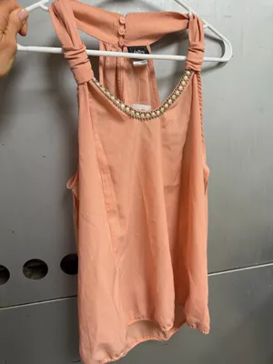 Daytrip Coral Tank. Beaded around neckline thumbnail 7