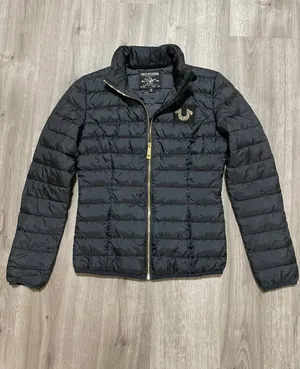 True Religion Black Winter Coat Of Jacket. thumbnail 2