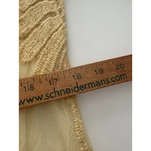 Rebellion Again Lace Duster Small Creamy Yellow Sheer Kimono Romantic Coquette * thumbnail 13