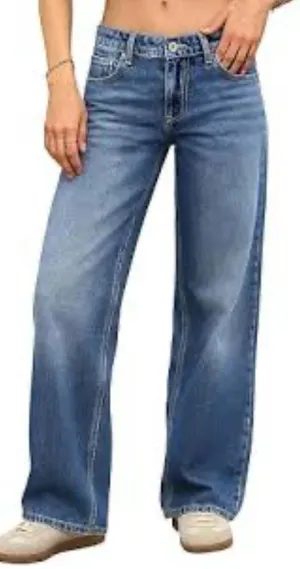 🌺New Universal Thread Mid Rise 90’S Baggy Jeans Size 8🌺 thumbnail 1