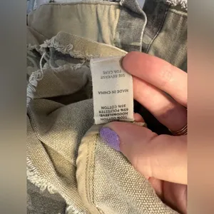 Buckle Gilded Intent Washed Camo Canvas Hooded Jacket thumbnail 6