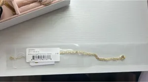 gorjana birthstone heart necklace 18k gold in january garnet thumbnail 2