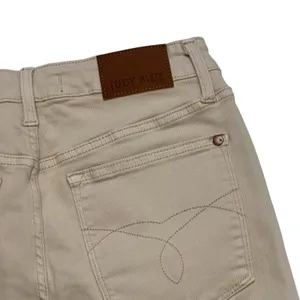 Judy Blue Shorts Womens L Beige Bermuda Denim Stretch 4.5 In Casual JB150249C thumbnail 4