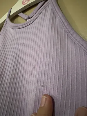90 Degrees Purple Rib Seamless Tank Top Woman’s Size Medium New With Flaws thumbnail 4