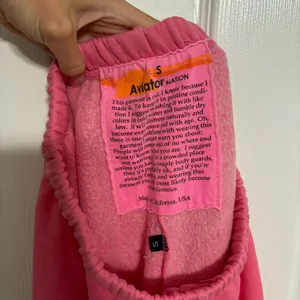 Aviator Nation 4 Bolt Sweatpants Pink thumbnail 6