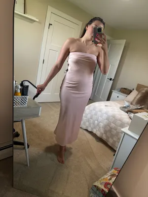 Amazon Women’s strapless dress thumbnail 3