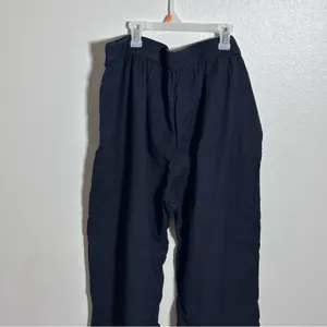 Abercrombie & Fitch‎ Women Black/Navy Blue Wide Leg Pants Pull On size XL thumbnail 6