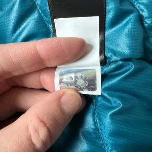 The North Face Down Puffer Coat Turquoise thumbnail 8