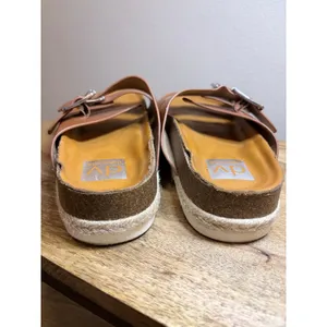 Boho Espadrille Platform Sandals DV Dolce Vita Carther Brown 7.5 thumbnail 6