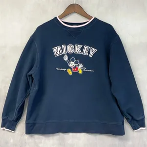 Walt Disney World Mickey Mouse Womens Sweatshirt Size XL Varsity Character Retro thumbnail 13