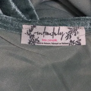 Free People All Night Velvet Tunic Tank Evergreen XS New thumbnail 5