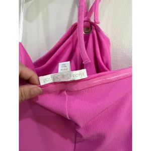 Boston Proper Pink Halter Bodycon Cocktail Dress Size‎ Medium thumbnail 6
