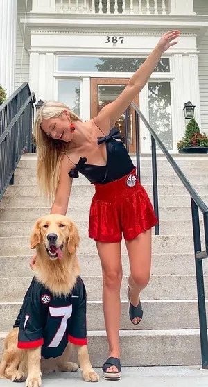 queen of sparkles red swing shorts thumbnail 1