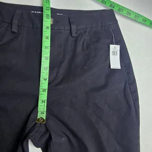 Old Navy NWT Womens High-Waisted Uniform Boot-Cut Pants Black‎ Jack Size 6 thumbnail 10