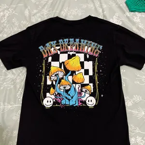 Miken Daydreaming Graphic T-Shirt - Black with Multicolor Design Sz M thumbnail 2